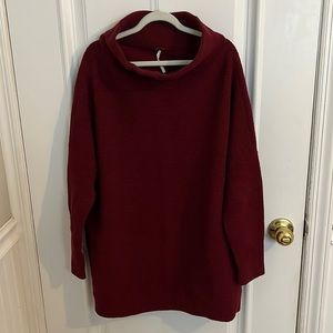 Free People Ottoman Ribbed Tunic Sweater